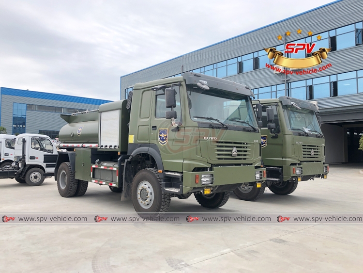 5,000 Litres Helicopter Refueling Truck Sinotruk(4x4) - RF